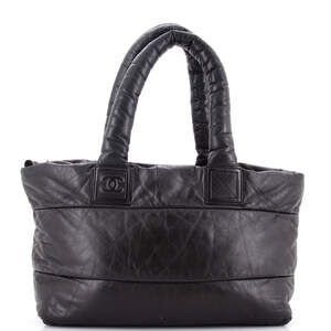 Chanel Medium Coco Cocoon Reversible Tote Quilted Lambskin